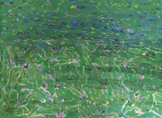 008|100x100cm|Mixed Media on Canvas|2022